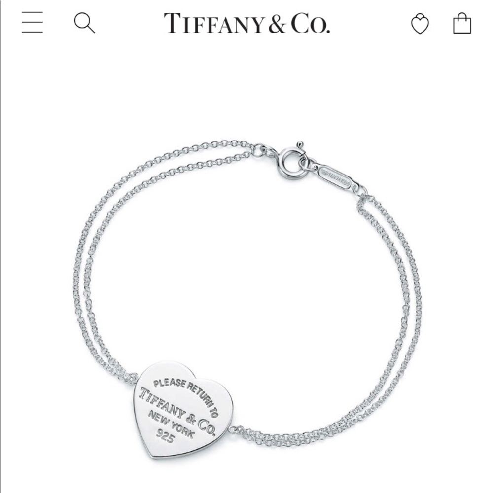 Return to Tiffany- Heart Tag Bracelet